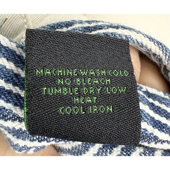 Toddler Boys John Deere Denim Striped 100% Cotton Overalls, Size 2T - Picture 8 of 8